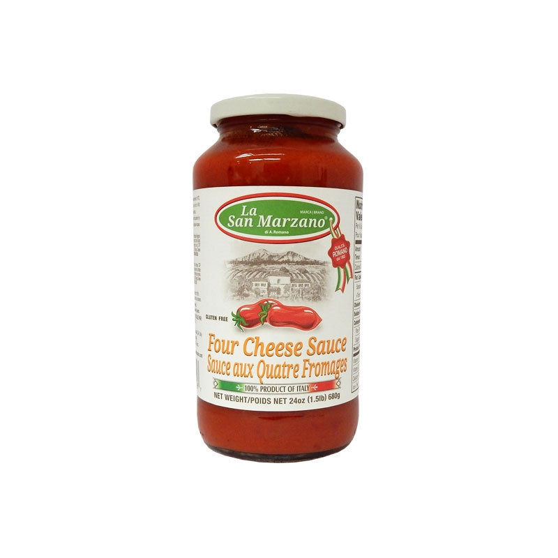 La San Marzano – Sauce tomate aux quatre fromages