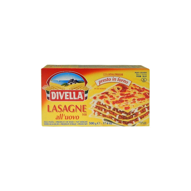 Divella Lasagnes aux œufs N.108 500gr