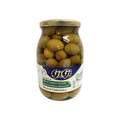 Olives vertes douces de Cerignola GiGi 1 L