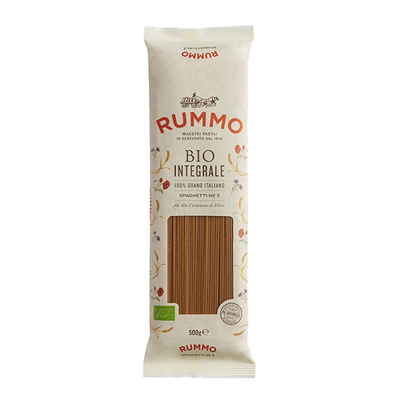 Rummo Spaghetti biologiques de blé entier N°3 500gr